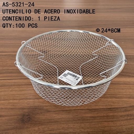 [AS-5321-24 [100 PZS/CAJA]] [AS-5321-24]UTENCILIO DE ACERO INOXIDABLE