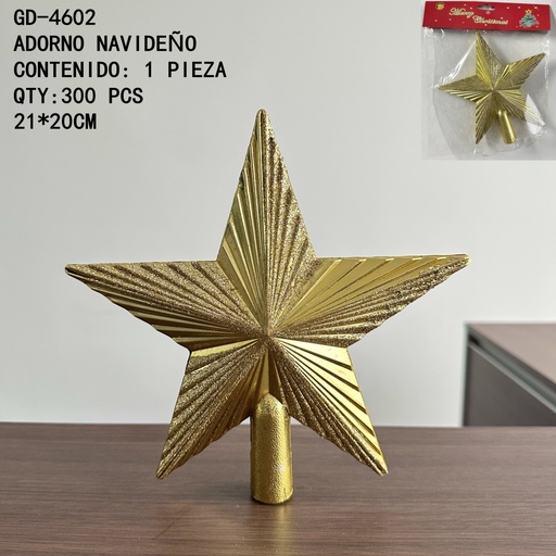 [GD-4602 [300 PZS/CAJA]] [GD-4602]ADORNO NAVIDEÑO