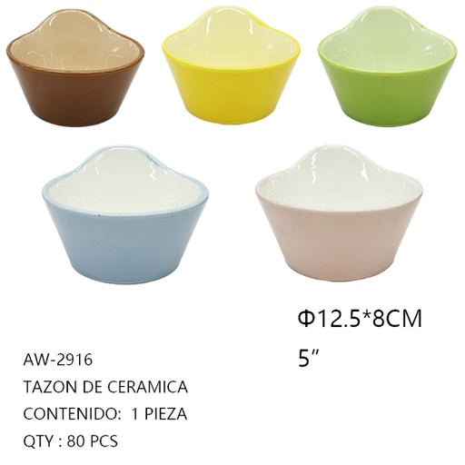 [AW-2916 [80 PZS/CAJA]] [AW-2916] TAZON DE CERAMICA
