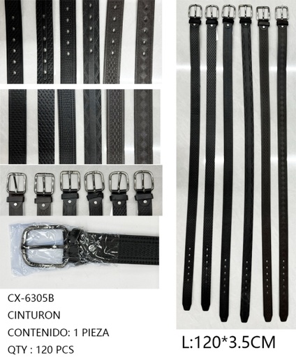 [CX-6305B [120 PZS/CAJA]] [CX-6305B]CINTURON