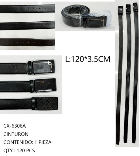 [CX-6306A [120 PZS/CAJA]] [CX-6306A]CINTURON