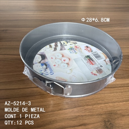 [AZ-5214-3 [12 PZS/CAJA]] [AZ-5214-3]MOLDE DE METAL