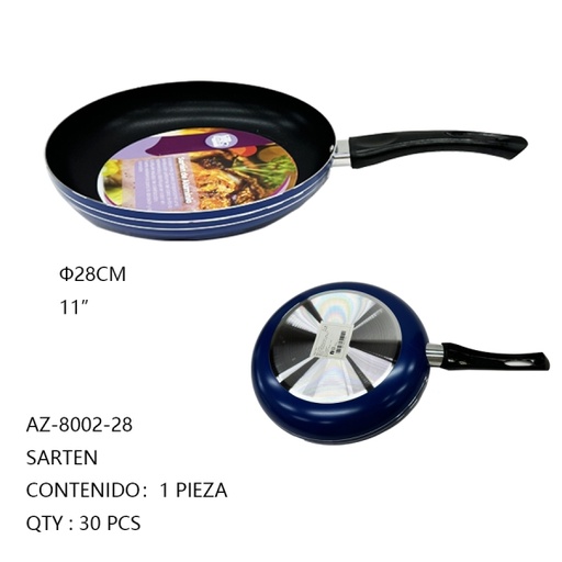 [AZ-8002-28 [30 PZS/CAJA]] [AZ-8002-28]SARTEN