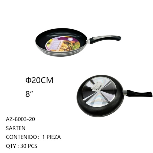 [AZ-8003-20 [30 PZS/CAJA]] [AZ-8003-20]SARTEN