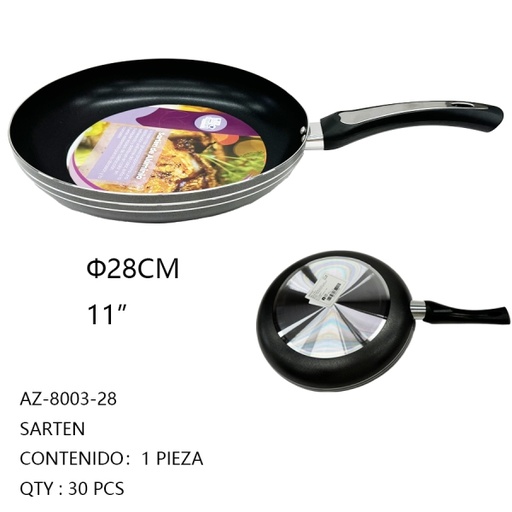 [AZ-8003-28 [30 PZS/CAJA]] [AZ-8003-28]SARTEN