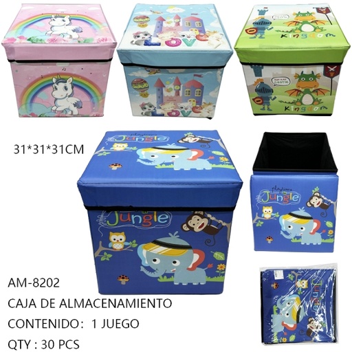[AM-8202 [30 PZS/CAJA]] [AM-8202]CAJA DE ALMACENAMIENTO 