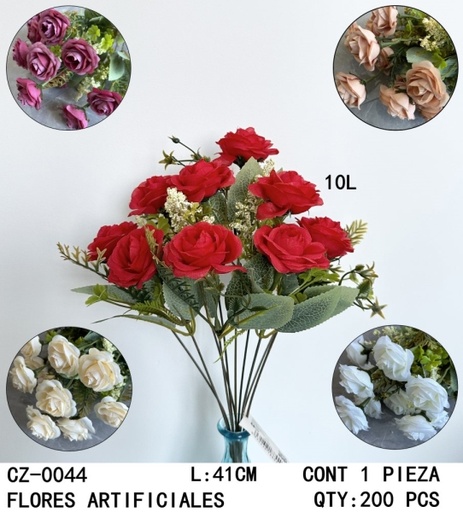 [CZ-0044 [200 PZS/CAJA]] [CZ-0044]FLORES ARTIFICIALES 