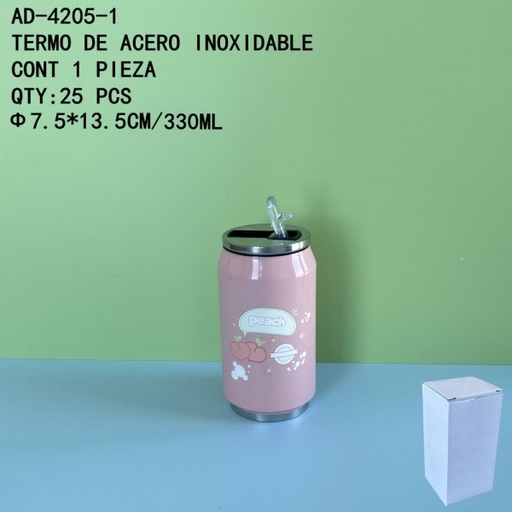 [AD-4205-1 [25 PZS/CAJA]] [AD-4205-1]TERMO DE ACERO INOXIDABLE 