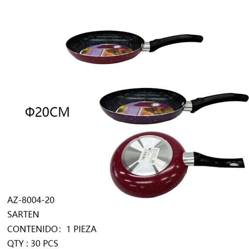 [AZ-8004-20[30PZS/CAJA]] [AZ-8004-20]SARTEN 