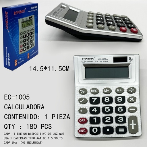 [EC-1005[180PZS/CAJA]] [EC-1005]CALCULADORA 