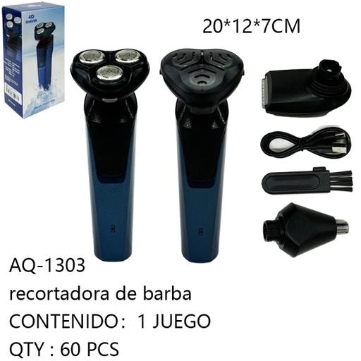 [AQ-1303[60PZS/CAJA]] [AQ-1303] recortadora de barba 