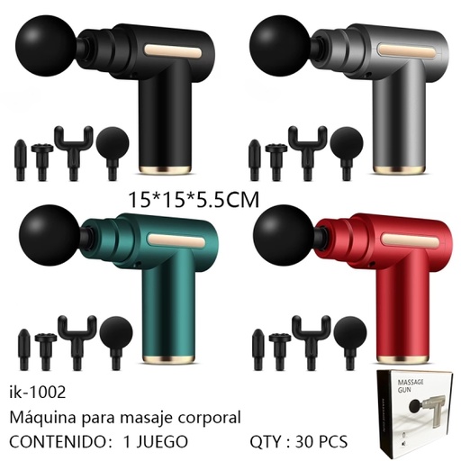 [IK-1002[30PZS/CAJA]] [IK-1002]Máquina para masaje corporal 