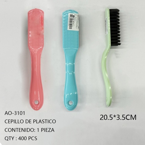 [AO-3101[400PZS/CAJA]] [AO-3101]CEPILLO DE PLASTICO 