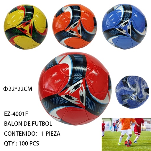 [EZ-4001F[100PZS/CAJA]] [EZ-4001F]BALON DE FUTBOL 