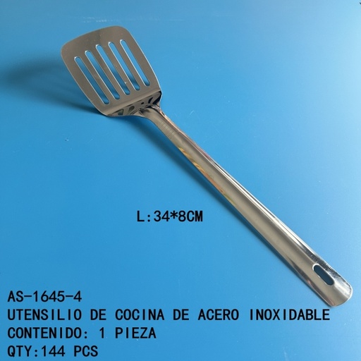 [AS-1645-4[144PZS/CAJA]] [AS-1645-4] UTENSILIO DE COCINA DE ACERO INOXIDABLE 