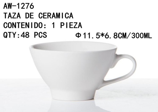 [AW-1276[48PZS/CAJA]] [AW-1276]TAZA DE CERAMICA 