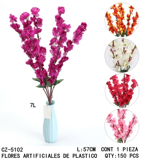 [CZ-5102A[150PZS/CAJA]] [CZ-5102A]FLORES ARTIFICIALES DE PLASTICO 