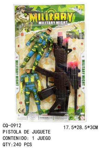[CQ-0912[240PZS/CAJA]] [CQ-0912]PISTOLA DE JUGUETE 