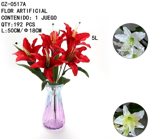 [CZ-0517A[192PZS/CAJA]] [CZ-0517A]FLOR ARTIFICIAL 