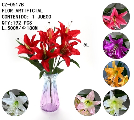 [CZ-0517B[192PZS/CAJA]] [CZ-0517B]FLOR ARTIFICIAL 
