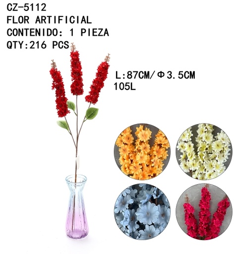[CZ-5112[216PZS/CAJA]] [CZ-5112]FLOR ARTIFICIAL 