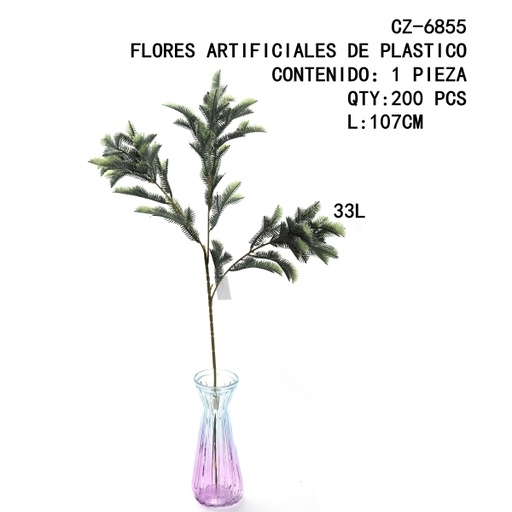 [CZ-6855[200PZS/CAJA]] [CZ-6855]FLORES ARTIFICIALES DE PLASTICO 