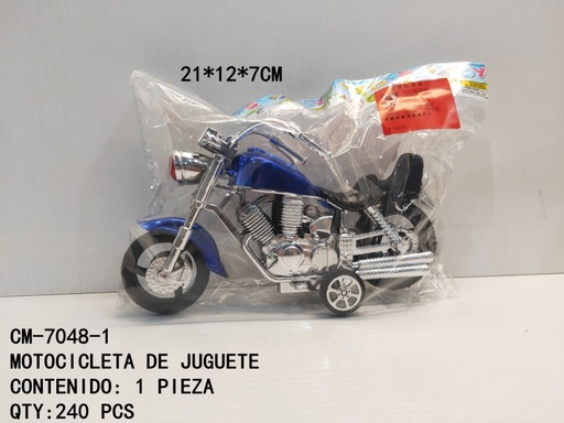 [CM-7048-1[240PZS/CAJA]] [CM-7048-1]MOTOCICLETA DE JUGUETE 