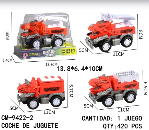 [CM-9422-2[420PZS/CAJA]] [CM-9422-2]COCHE DE JUGUETE 