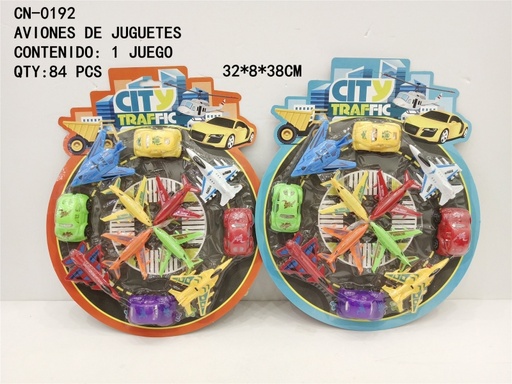 [CN-0192[84PZS/CAJA]] [CN-0192]AVIONES DE JUGUETES 