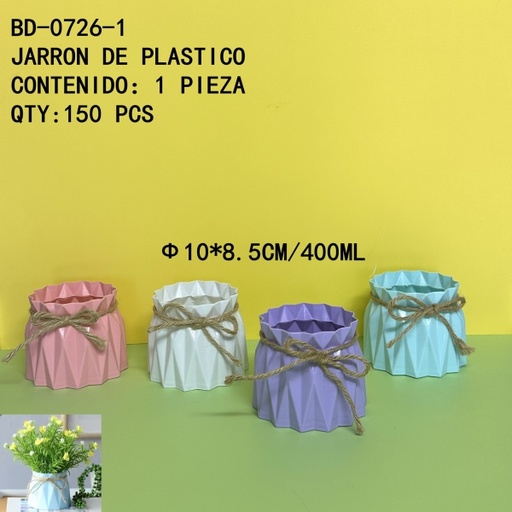[BD-0726-1[150PZS/CAJA]] [BD-0726-1]FLORERO DE PLASTICO 