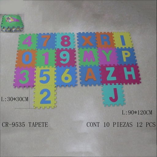 [CR-9535[12PZS/CAJA]] [CR-9535]TAPETE DE PLASTICO 