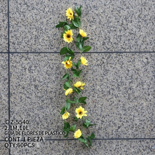[CZ-5540[60PZS/CAJA]] [CZ-5540]GUIA DE FLORES DE PLASTICO 