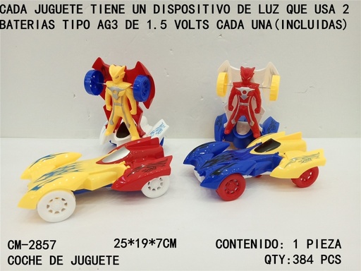 [CM-2857[384PZS/CAJA]] [CM-2857]COCHE DE JUGUETE 