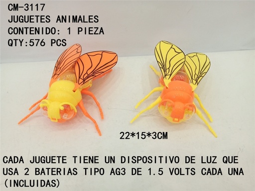 [CM-3117[576PZS/CAJA]] [CM-3117]JUGUETES ANIMALES 