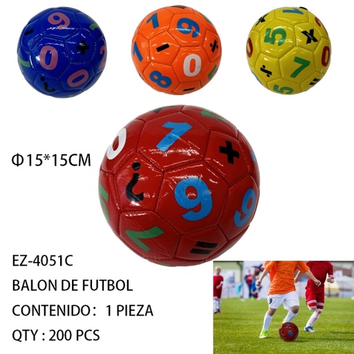 [EZ-4051C[200PZS/CAJA]] [EZ-4051C]BALON DE FUTBOL 