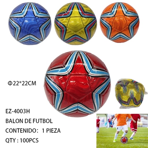 [EZ-4003H[100PZS/CAJA]] [EZ-4003H]BALON DE FUTBOL 
