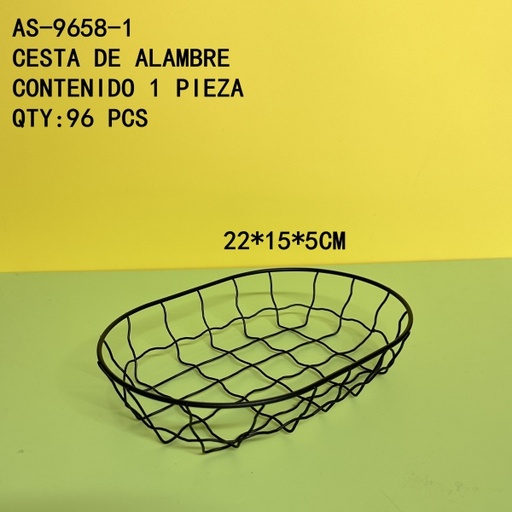 [AS-9658-1[96PZS/CAJA]] [AS-9658-1]CESTA DE ALAMBRE 
