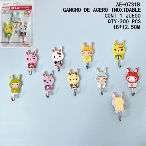 [AE-0731B[200PZS/CAJA]] [AE-0731B]GANCHOS 