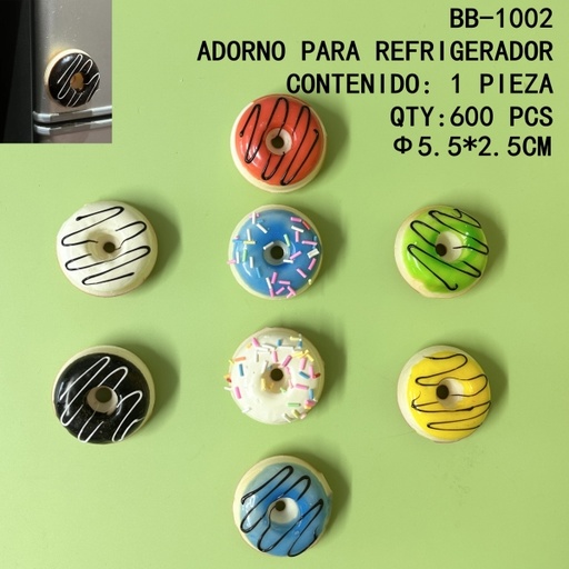 [BB-1002[600PZS/CAJA]] [BB-1002]ADORNO PARA REFRIGERADOR 