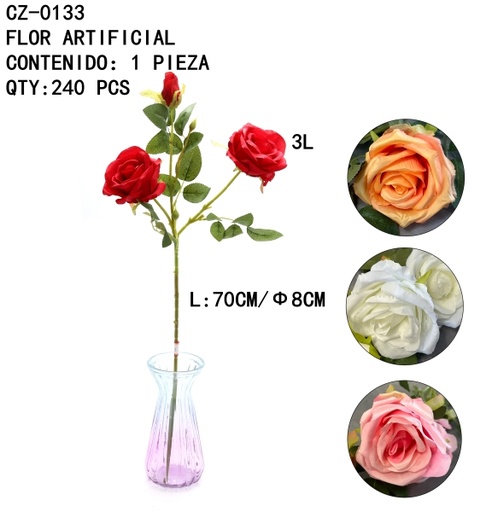 [CZ-0133[240PZS/CAJA]] [CZ-0133]FLOR ARTIFICIAL 