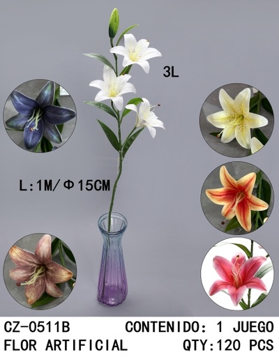 [CZ-0511B[120PZS/CAJA]] [CZ-0511B]FLOR ARTIFICIAL 
