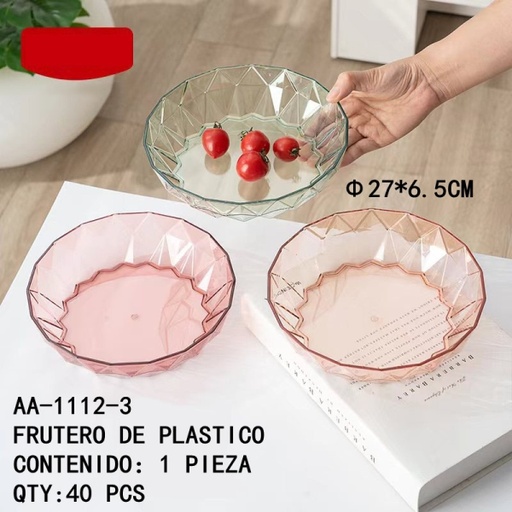 [AA-1112-3[40PZS/CAJA]] [AA-1112-3] FRUTERO DE PLASTICO 