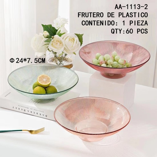 [AA-1113-2[60PZS/CAJA]] [AA-1113-2] FRUTERO DE PLASTICO 