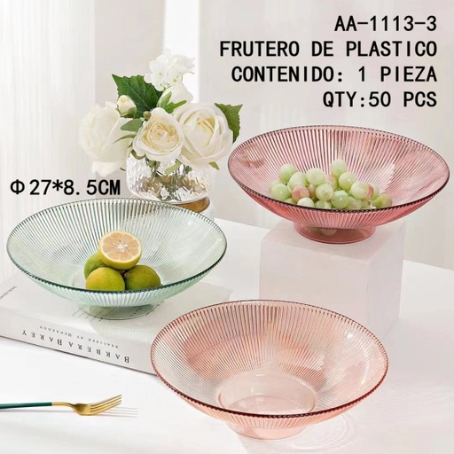 [AA-1113-3[50PZS/CAJA]] [AA-1113-3] FRUTERO DE PLASTICO 