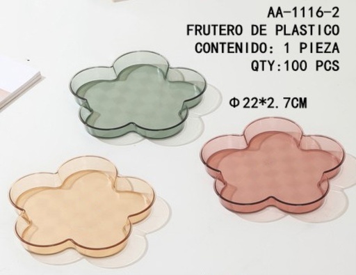 [AA-1116-2[100PZS/CAJA]] [AA-1116-2] FRUTERO DE PLASTICO 