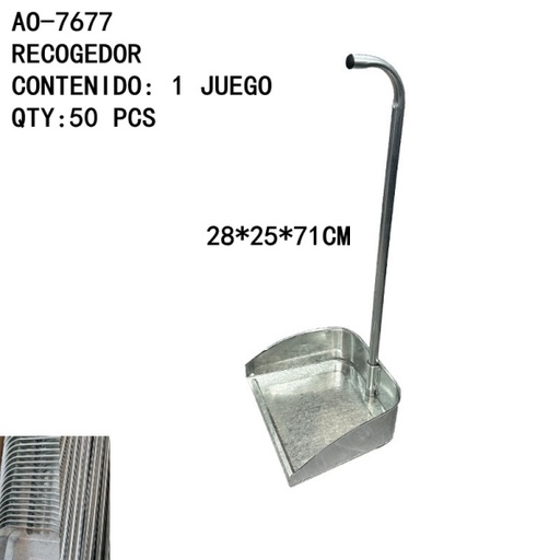 [AO-7677[50PZS/CAJA]] [AO-7677]RECOGEDOR 