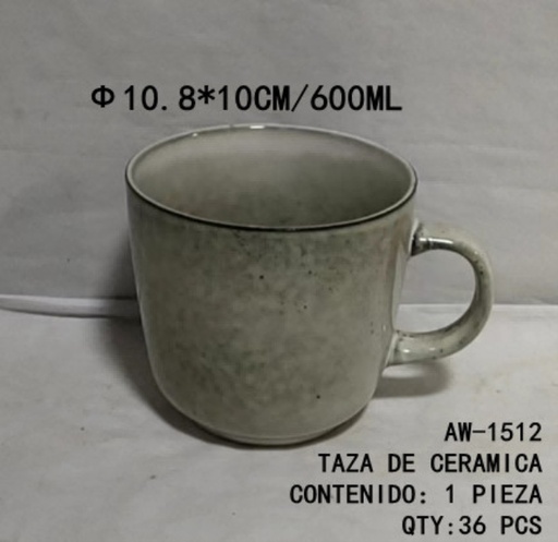 [AW-1512[36PZS/CAJA]] [AW-1512]TAZA DE CERAMICA 