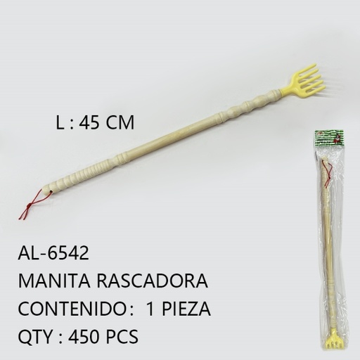 [AL-6542[450PZS/CAJA]] [AL-6542]MANITA RASCADORA 