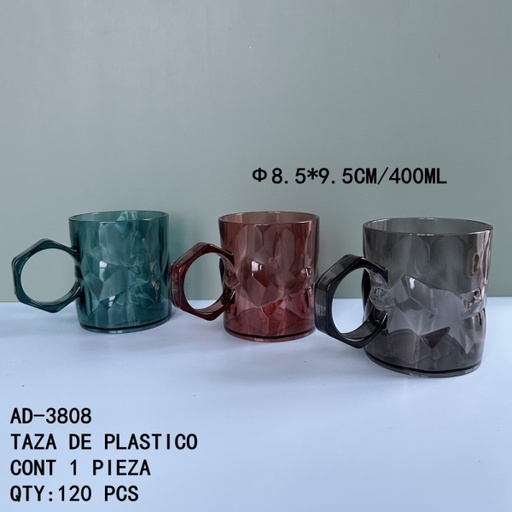 [AD-3808[120PZS/CAJA]] [AD-3808]TAZA DE PLASTICO 