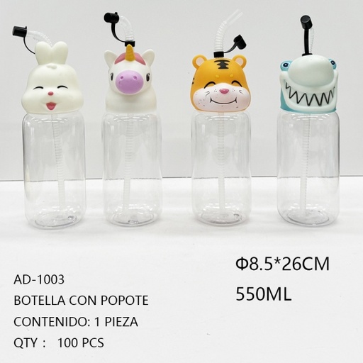 [AD-1003[100PZS/CAJA]] [AD-1003]BOTELLA CON POPOTE 